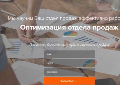Сайт консалтинговой компании TFS